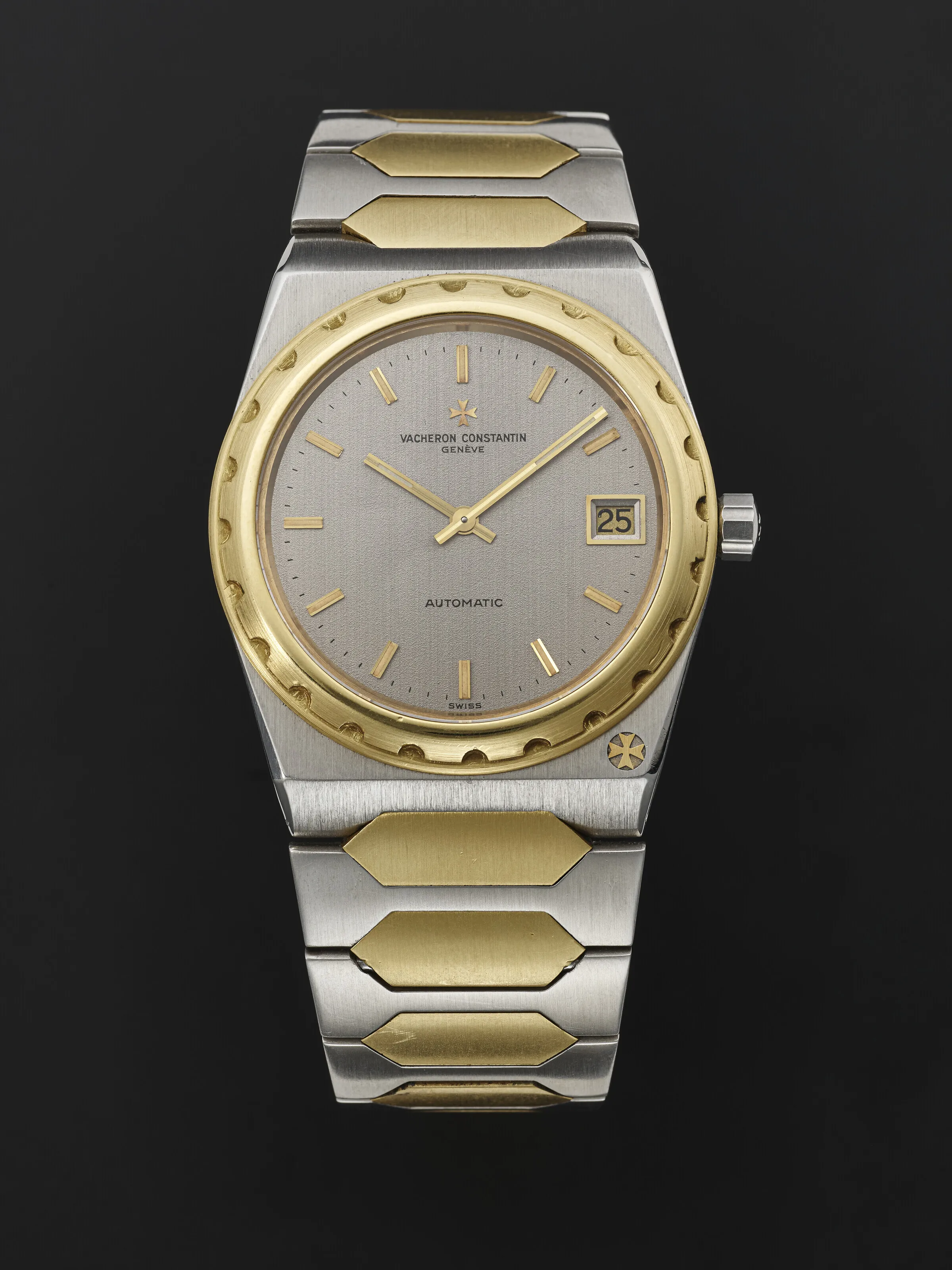 Vacheron Constantin 222 44018/411 37mm Yellow gold and Stainless steel Silver