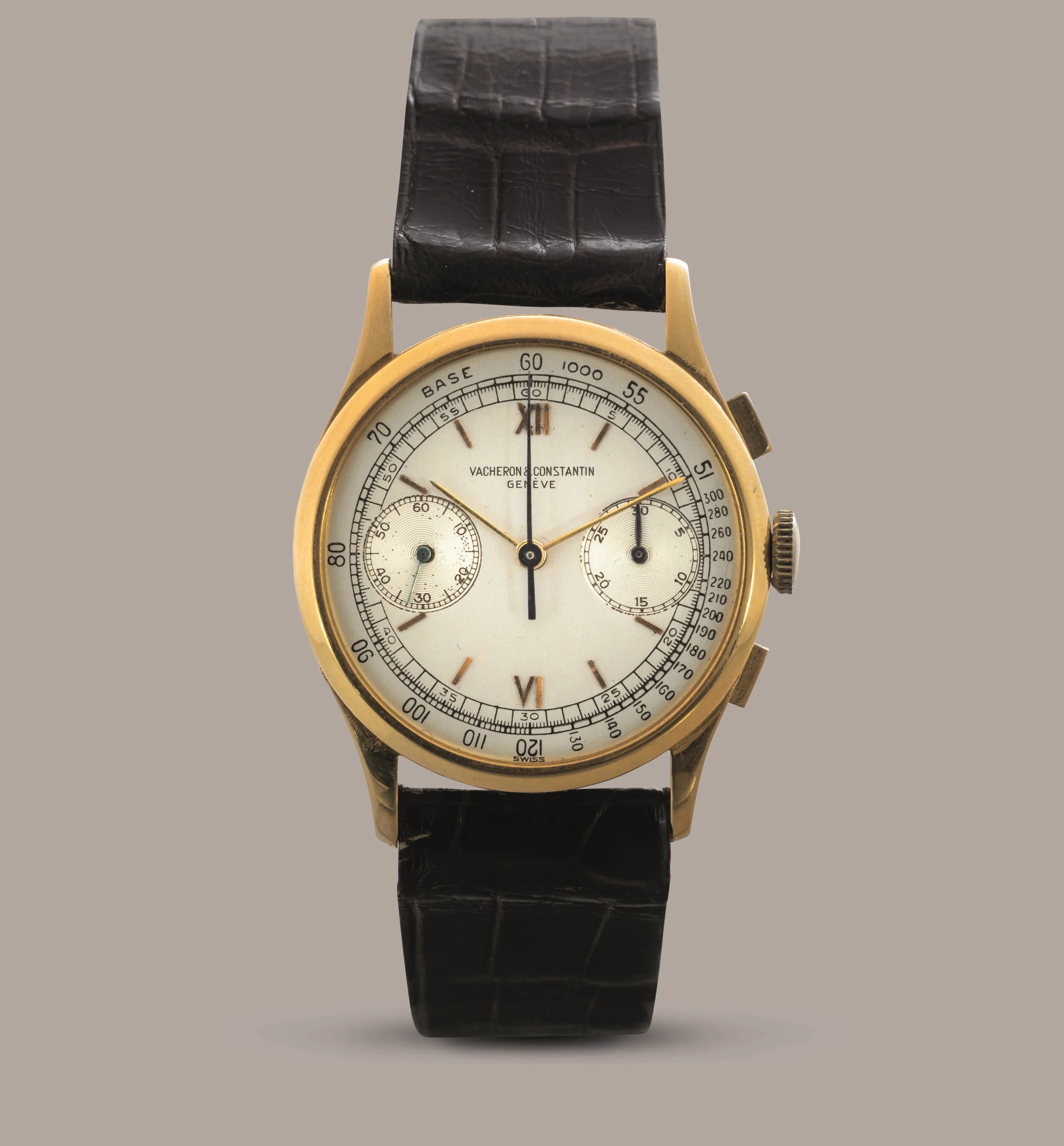 Vacheron Constantin Cronografo 4072 35mm Yellow gold Silver