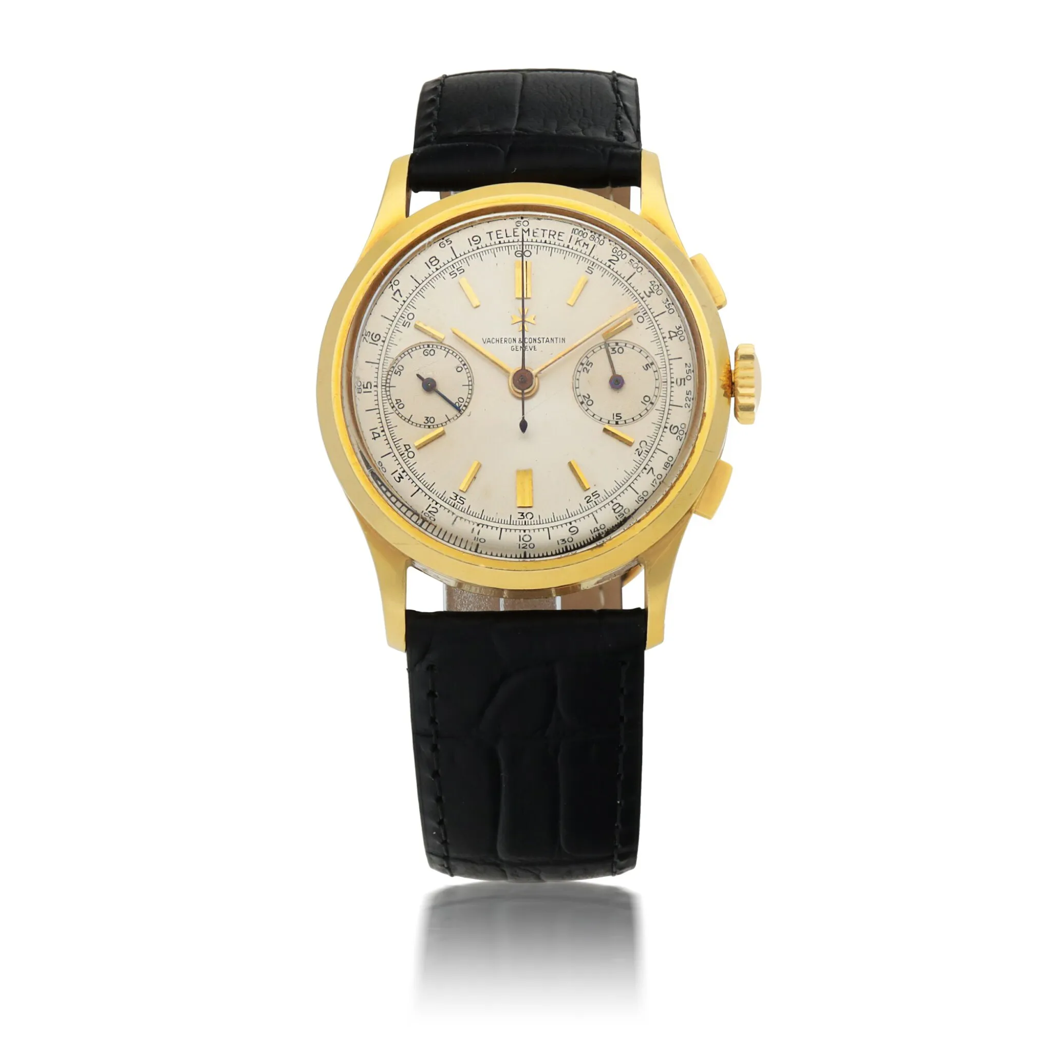 Vacheron Constantin 4072 35mm Yellow gold Silver