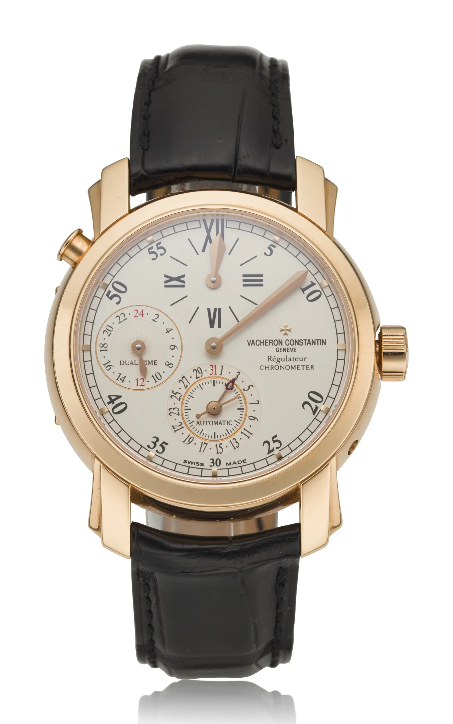 Vacheron Constantin Malte 42005/2 38mm Rose gold Silvered