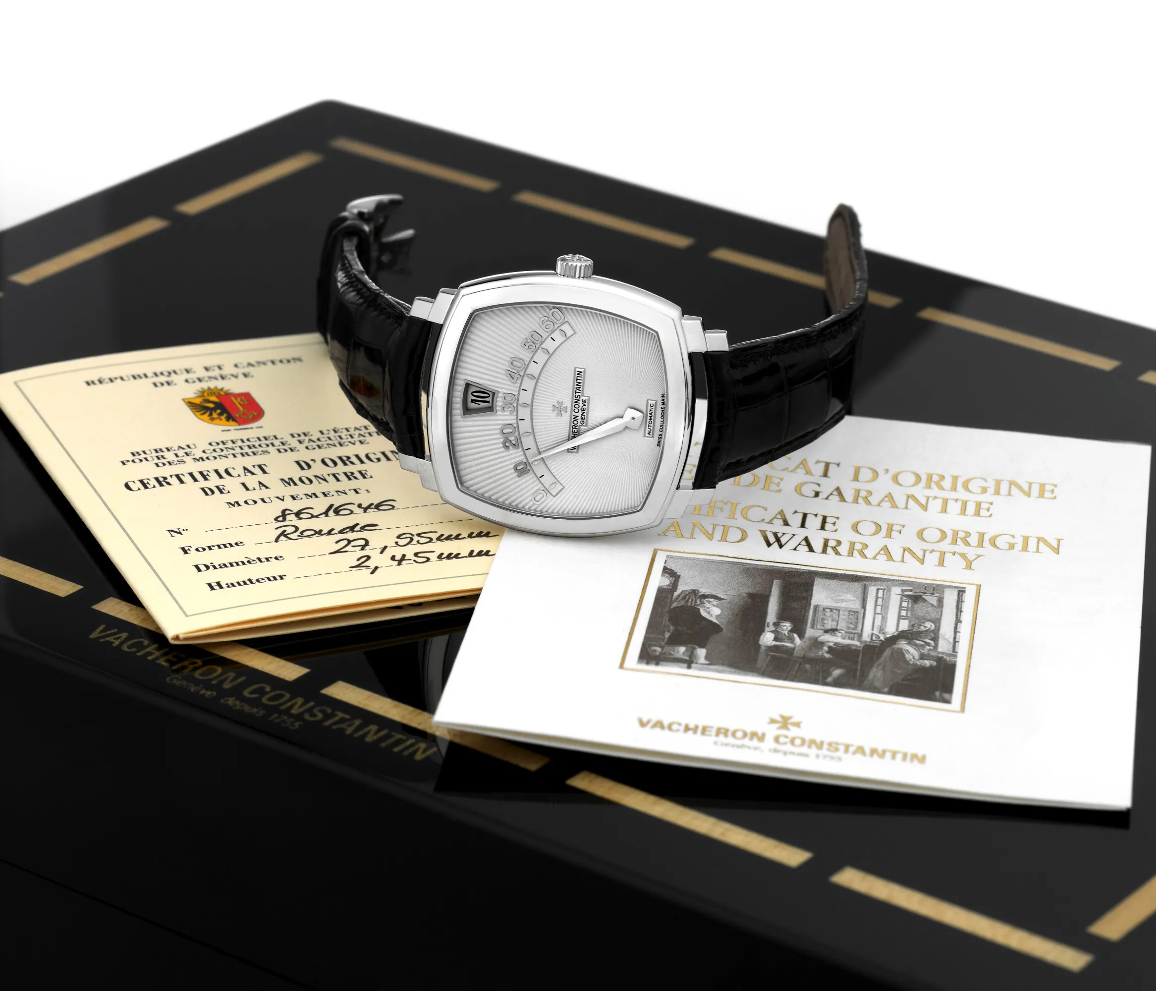 Vacheron Constantin Patrimony 43041 36mm White gold White