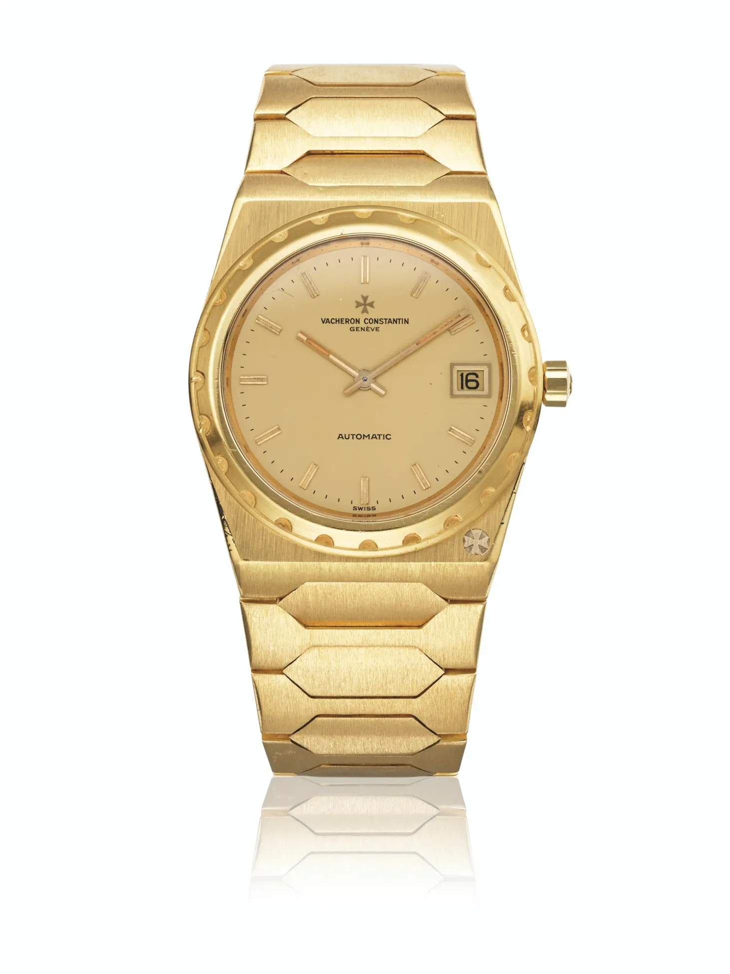 Vacheron Constantin 44018/411 37mm Yellow gold Champagne