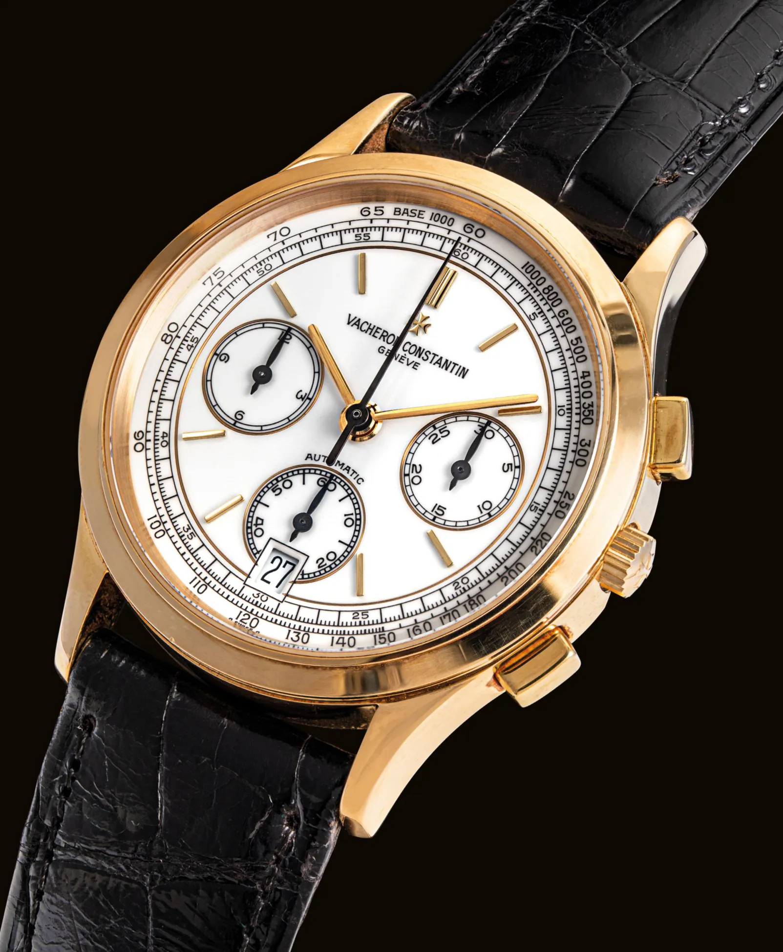 Vacheron Constantin 49002 35mm Yellow gold White