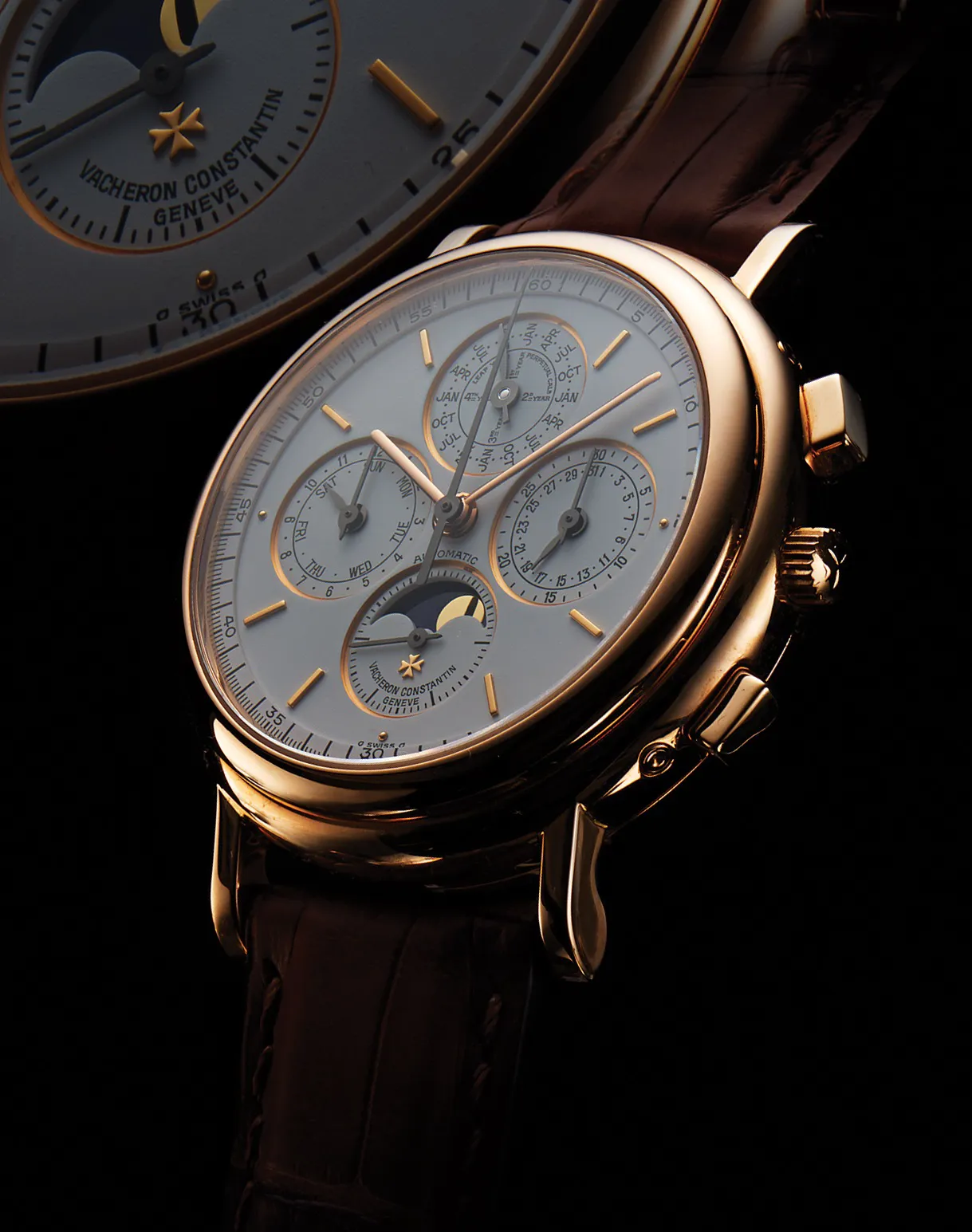 Vacheron Constantin 49005 38mm Rose gold White