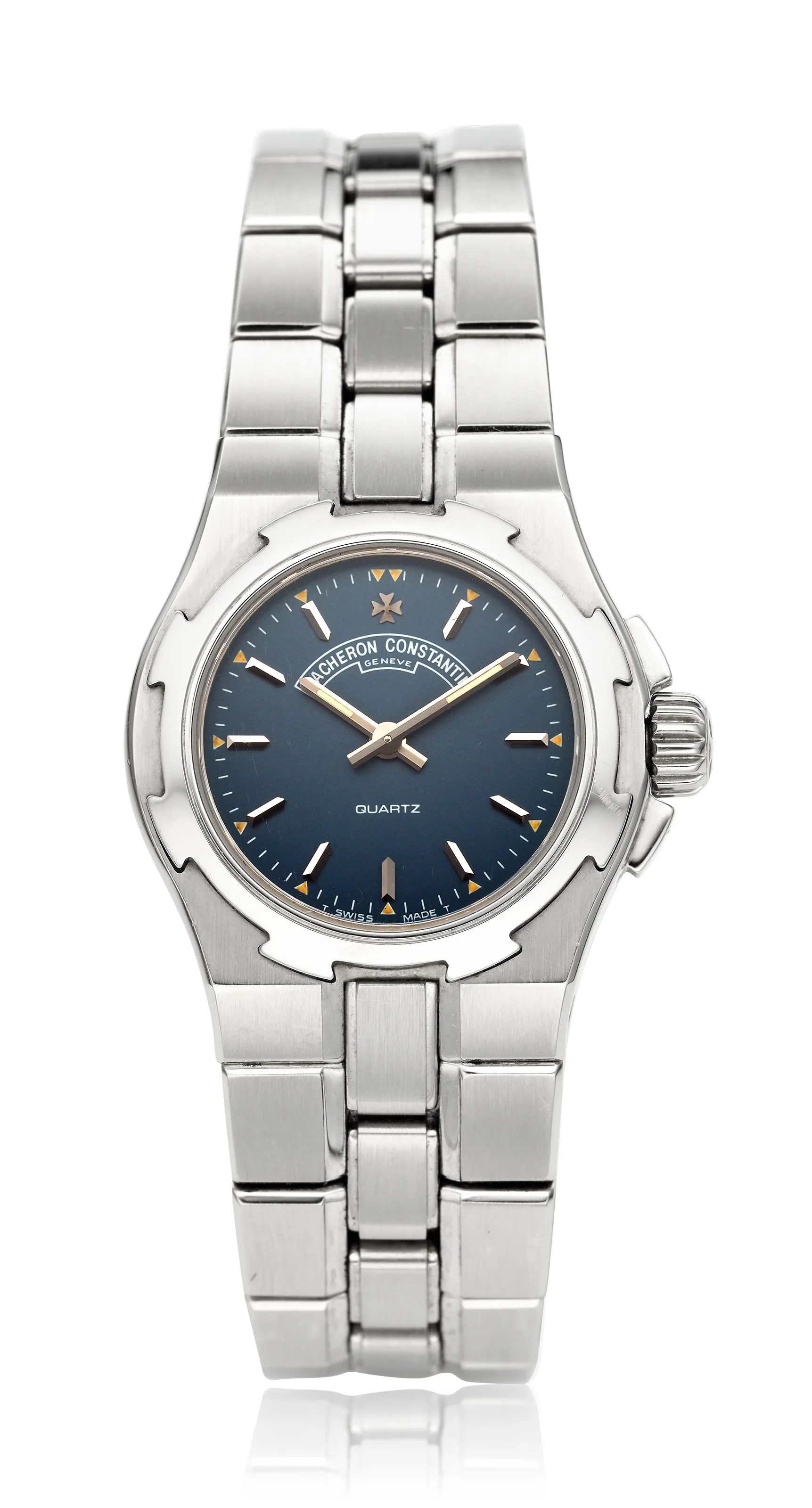 Vacheron Constantin Overseas 12050 25mm Stainless steel Blue