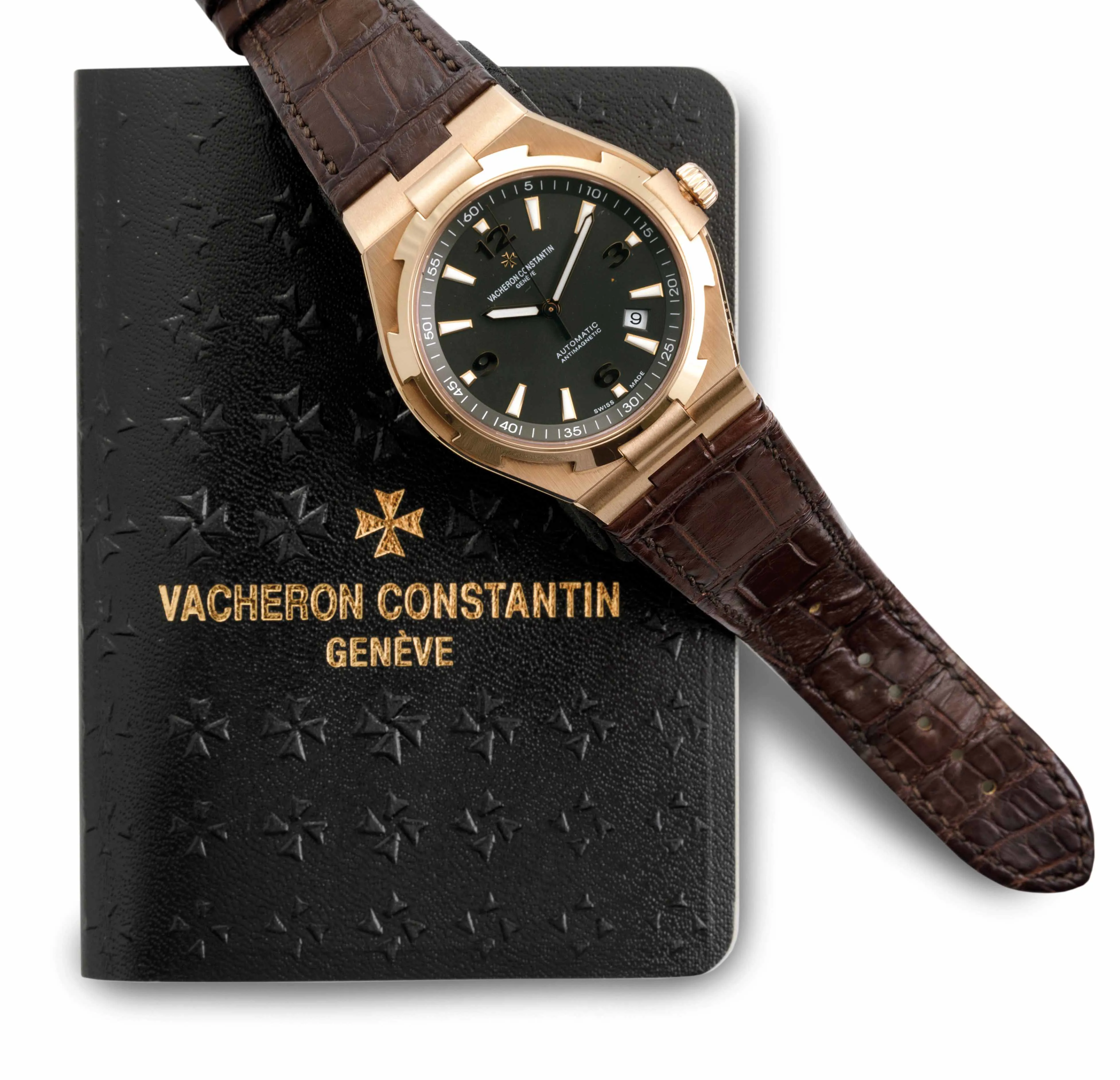 Vacheron Constantin Overseas 47040/000R-9666 42mm Rose gold Black 2