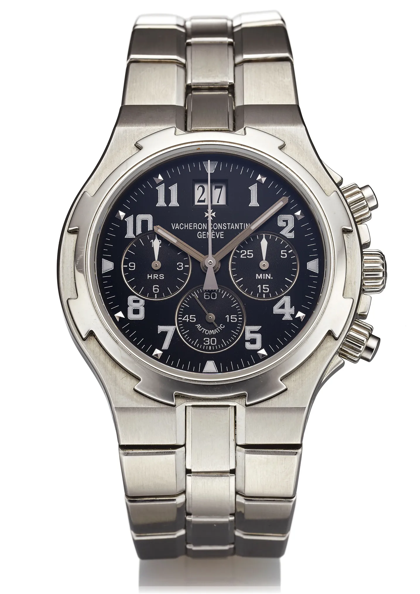 Vacheron Constantin Overseas Chronograph 49150 42mm Stainless steel Black