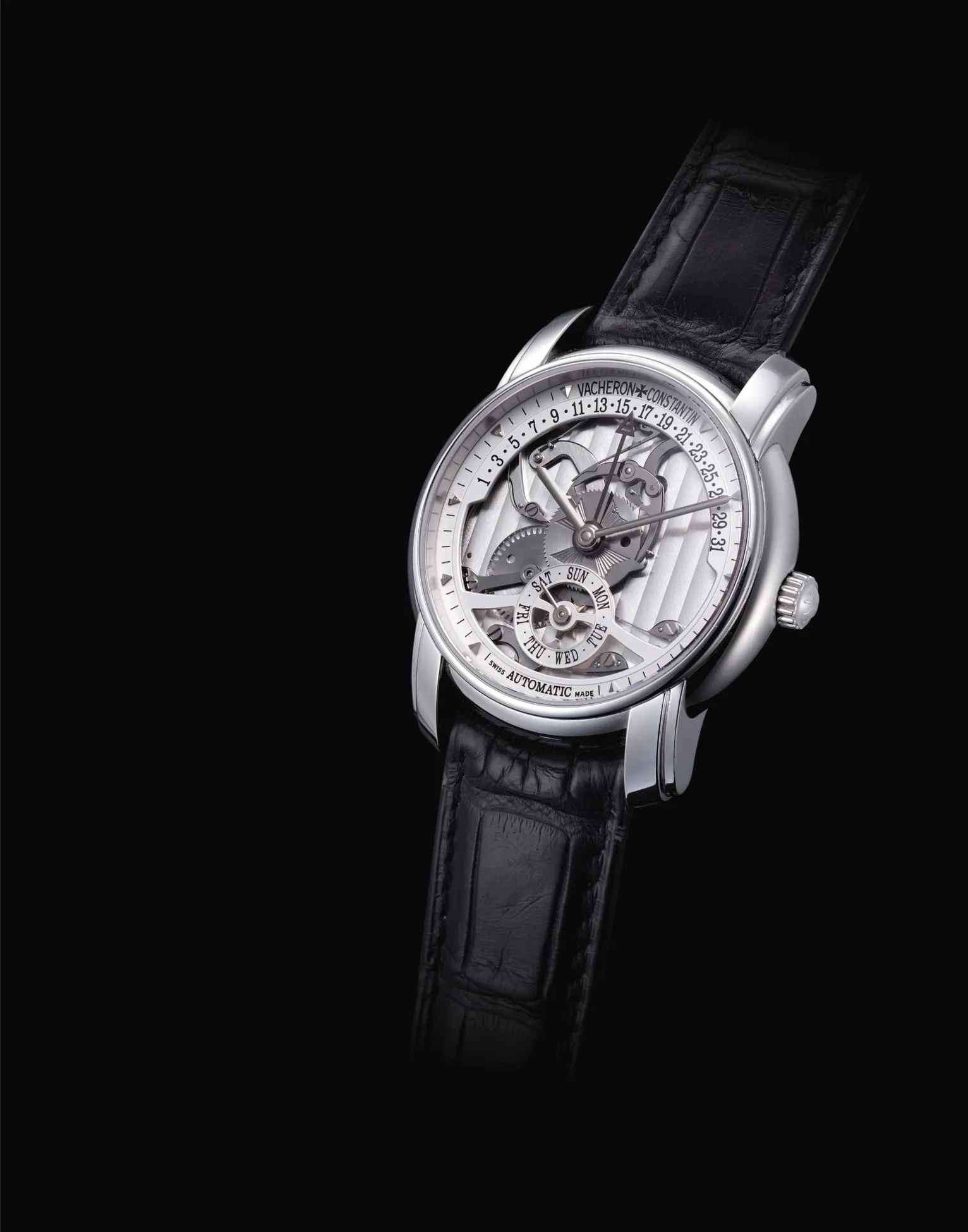 Vacheron Constantin Patrimony 47245 37mm Platinum Semi-skeletonised