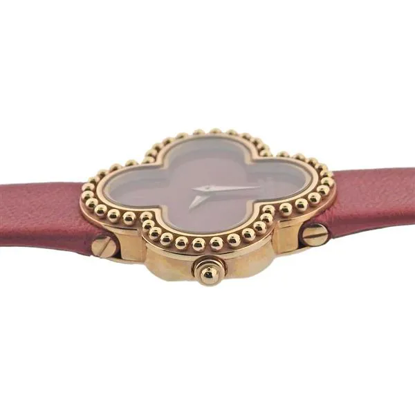 Van Cleef & Arpels Alhambra HH43562 26mm Yellow gold Red 2