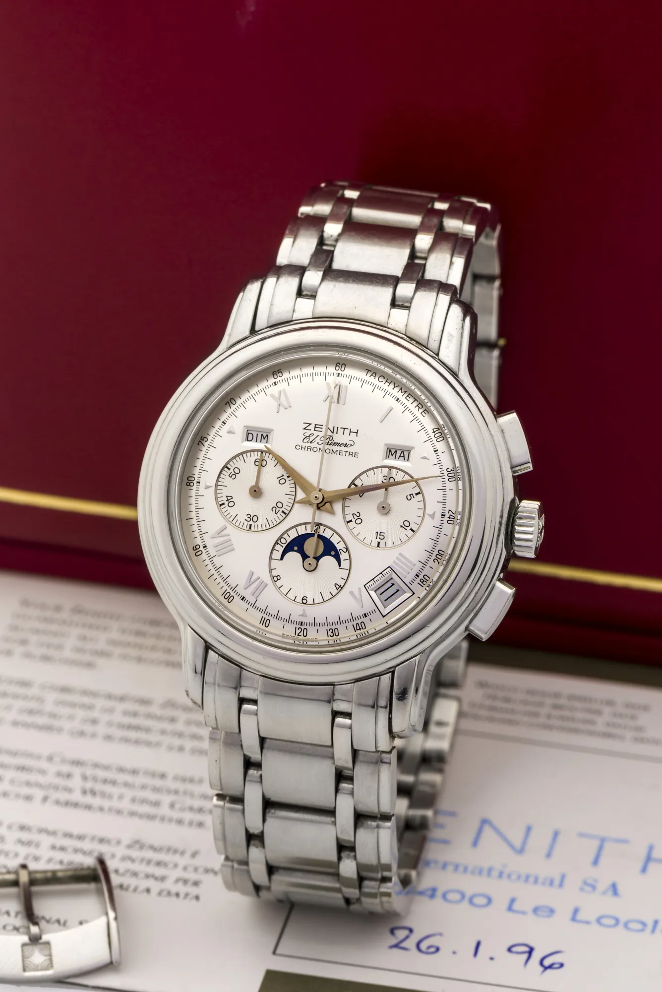 Zenith El Primero 14/01.0240.410 40mm Stainless steel Silver