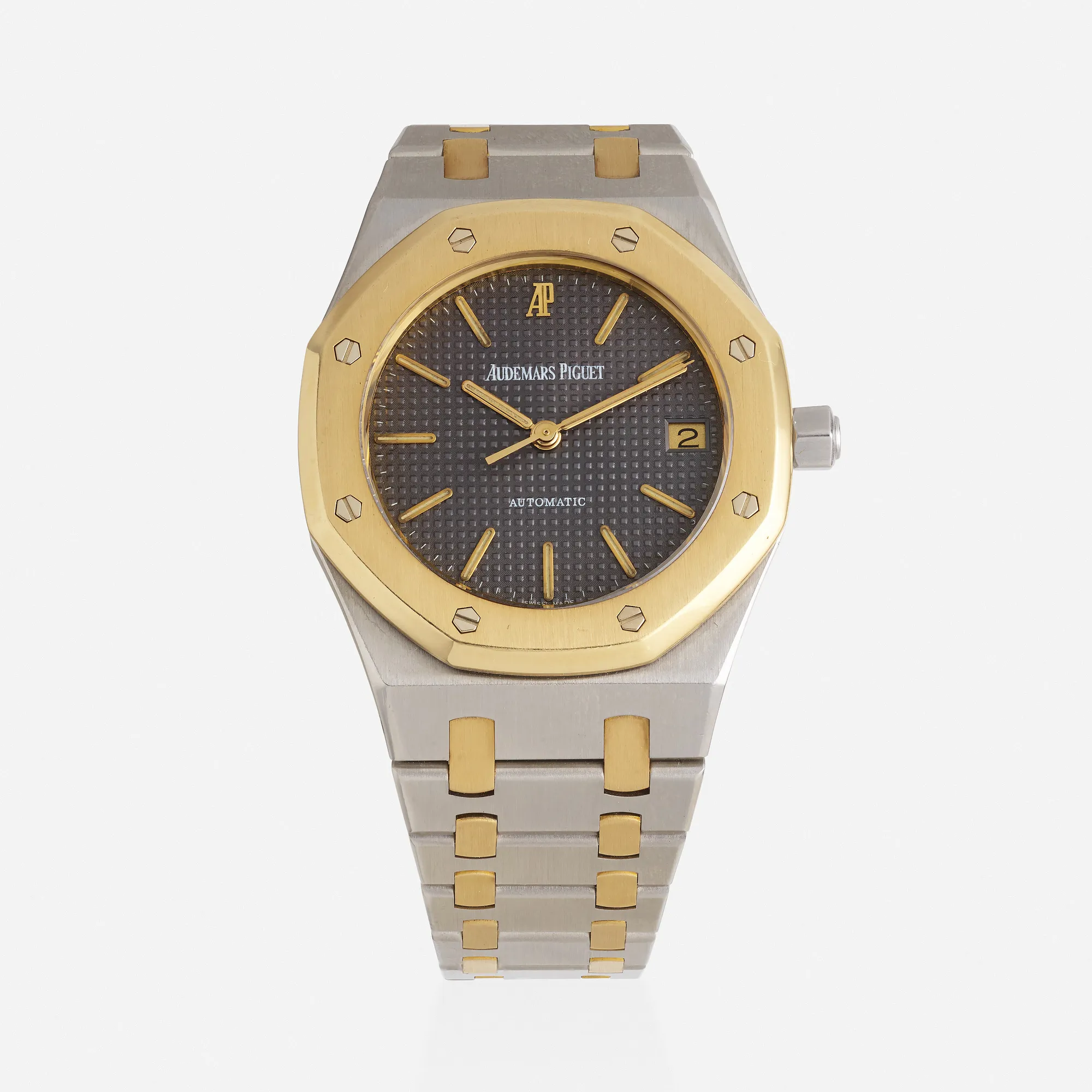 Audemars Piguet Royal Oak 14790SA 36mm Yellow gold and stainless steel Gray