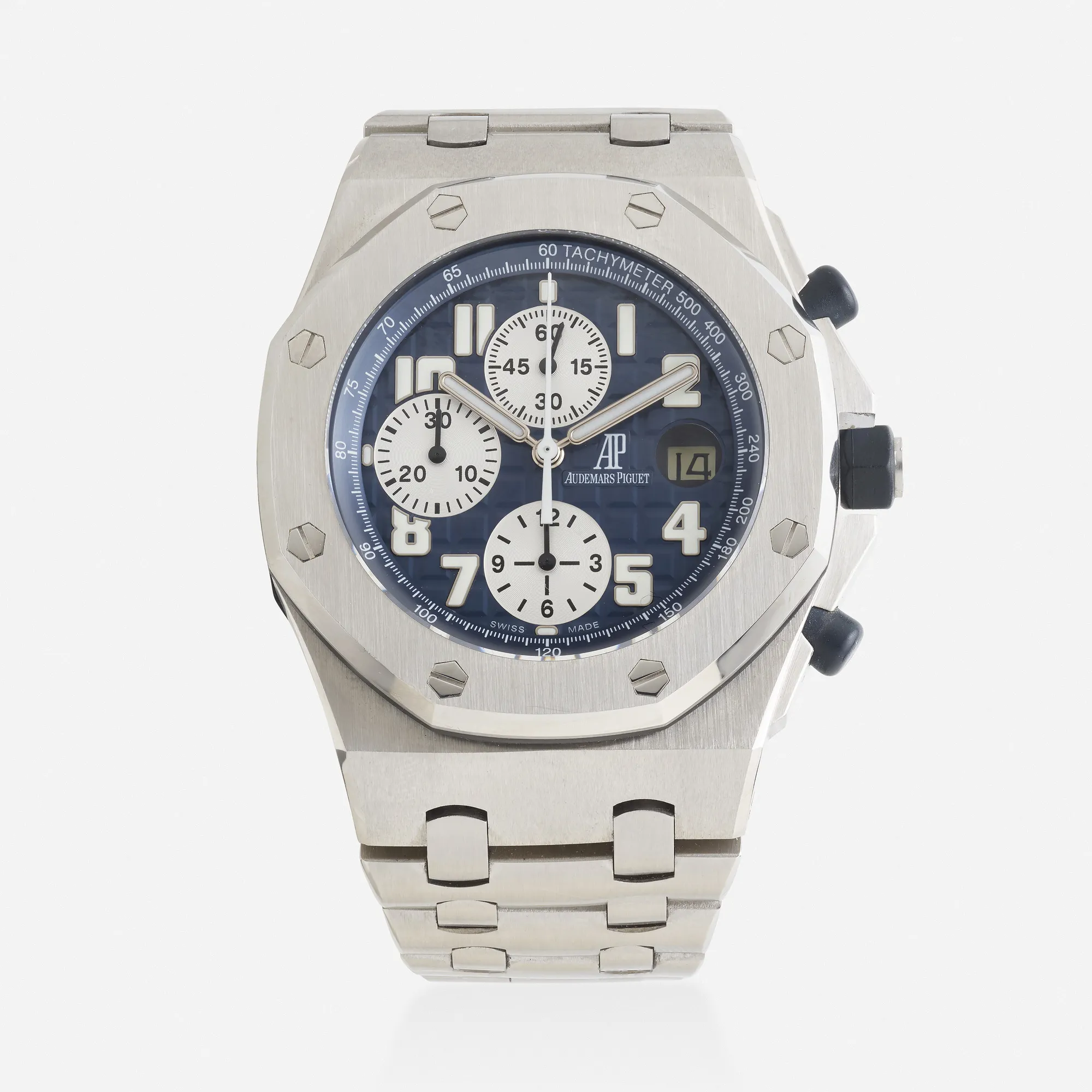 Audemars Piguet Royal Oak Offshore 26170ST 42mm Stainless steel Blue Mega Tapisserie