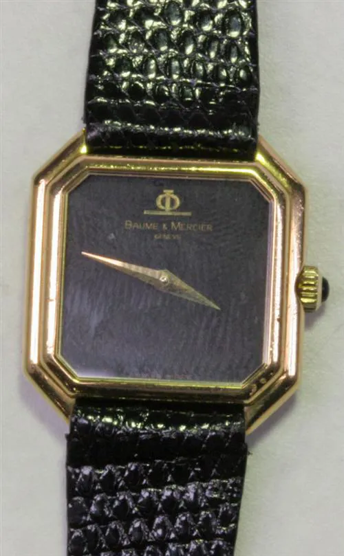 Baume & Mercier Yellow gold Black