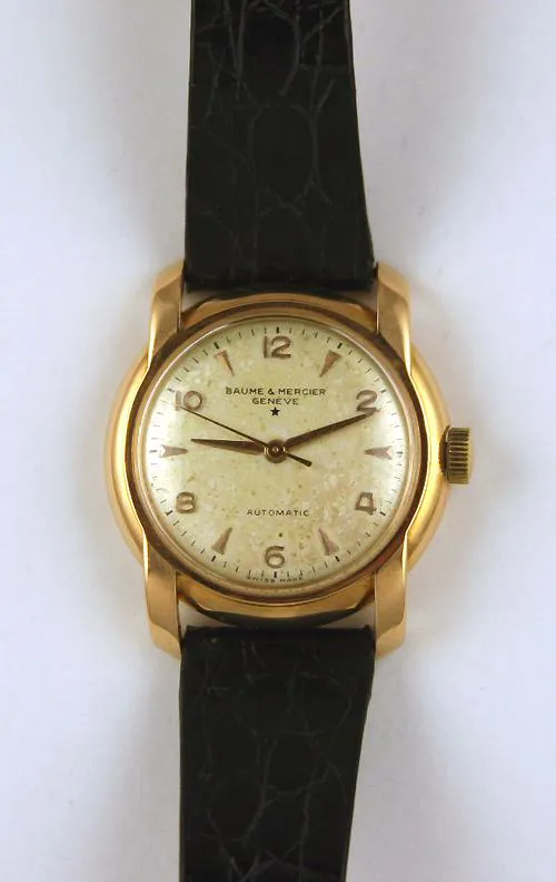 Baume & Mercier Yellow gold Champagne