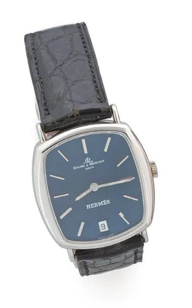 Baume & Mercier White gold Blue