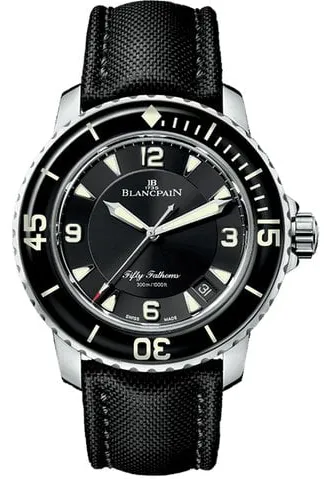 Blancpain Fifty Fathoms 5015-1130-52 45mm Stainless steel Black