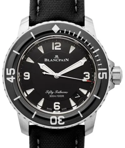 Blancpain Fifty Fathoms 5015-12B30-B52A 45mm Titanium Black