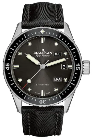 Blancpain Fifty Fathoms 5071-1110-B52A 43mm Stainless steel Gray meteor