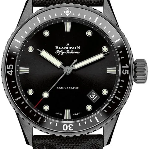 Blancpain Fifty Fathoms 5000-0130-B52A 43.6mm Ceramic Black