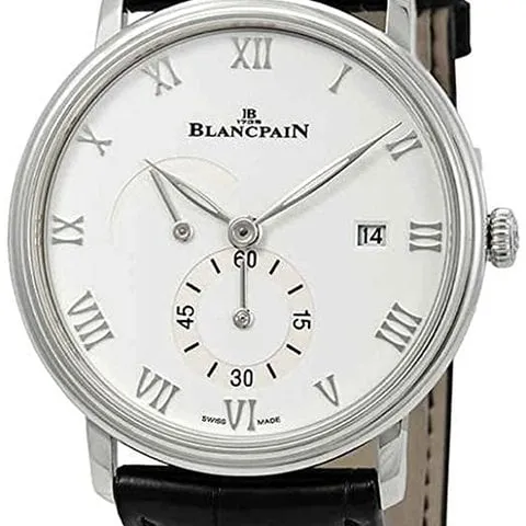 Blancpain Villeret 6606A-1127-55B 40mm Stainless steel White