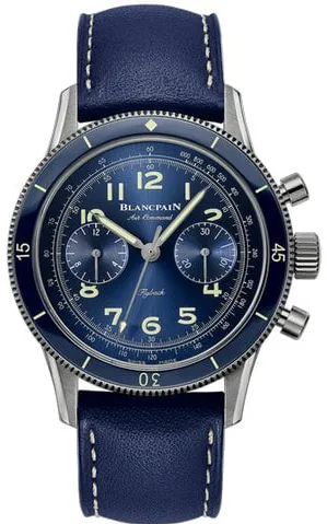 Blancpain Air Command AC02.12B40.63B 42.5mm Titanium Blue