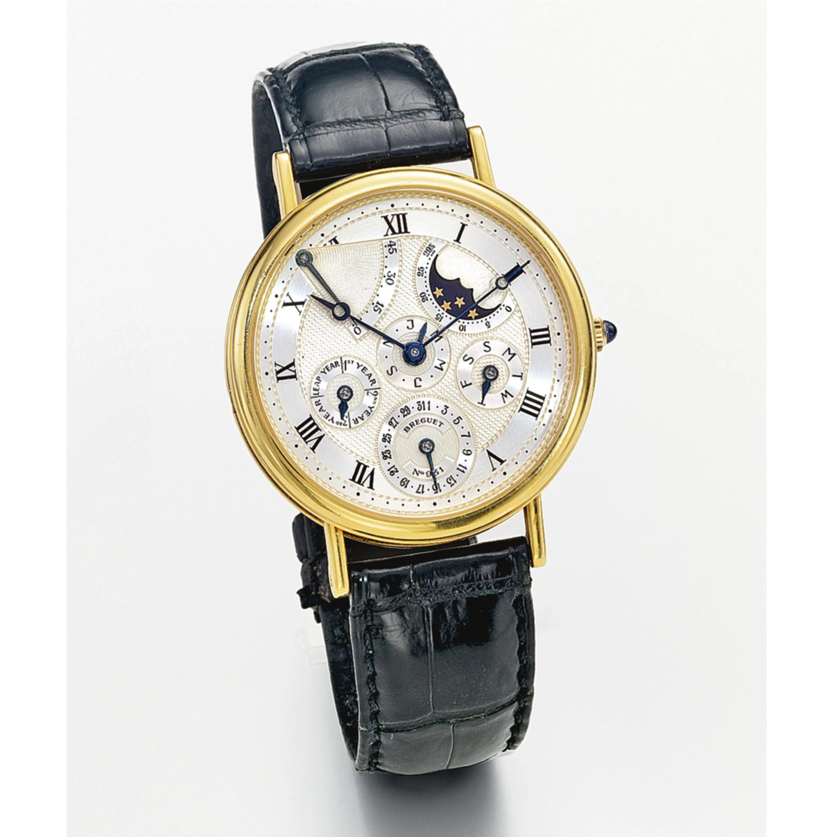 Breguet 3310 36mm Yellow gold Silver