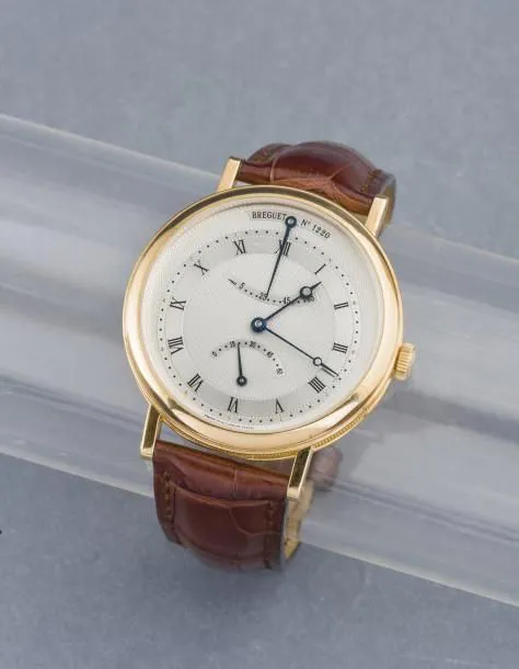 Breguet 5207BA/12/9V6 39mm Rose gold Silver