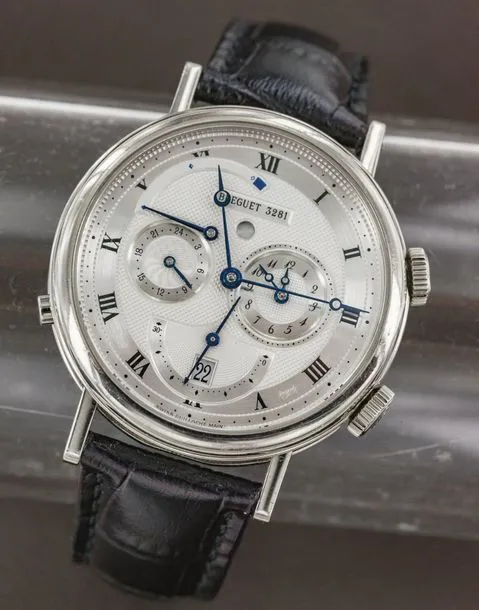 Breguet Classique 5707BB/12/9V6 39mm White gold Silver