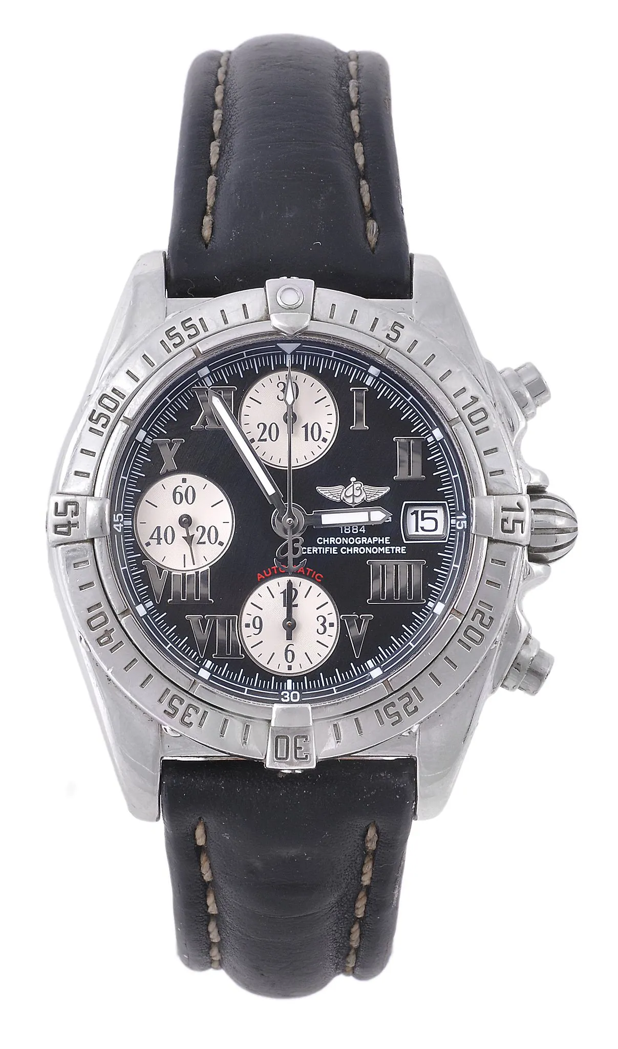 Breitling Chronograph A13358 45mm Stainless steel Black