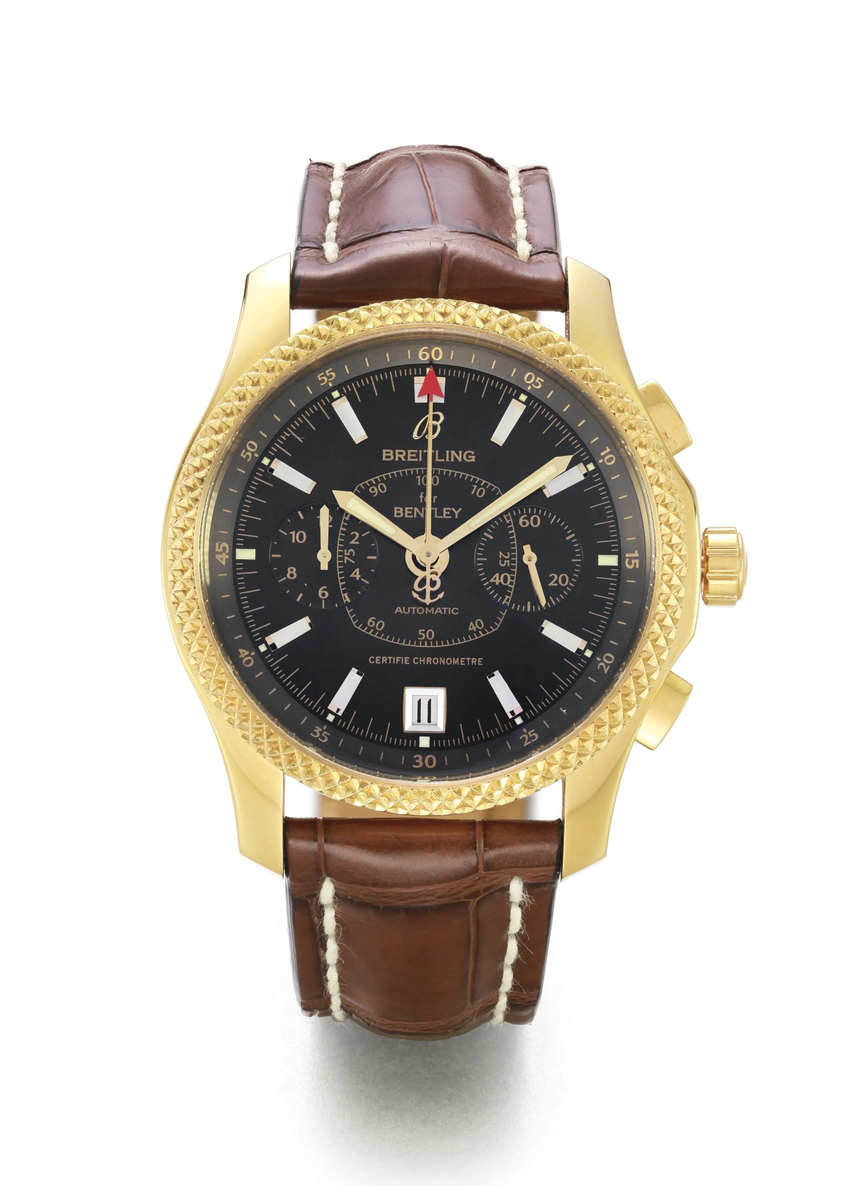 Breitling Bentley H26362 42mm Rose gold Brown