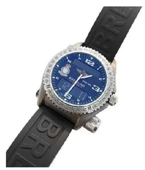 Breitling Emergency E76321 43mm Titanium Blue