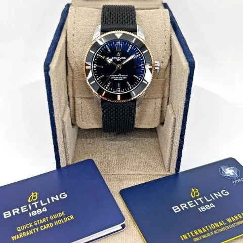 Breitling Superocean Heritage UB2030121B1S1 44mm Gold/steel Black