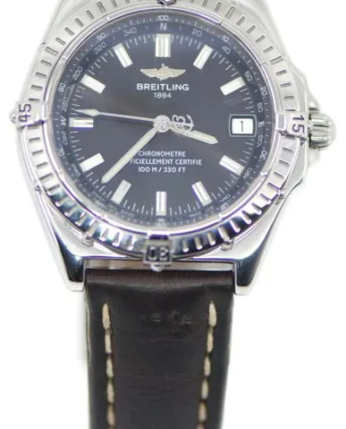 Breitling Windrider A10350 38mm Stainless steel Black