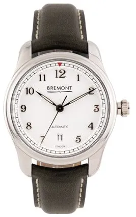 Bremont 40mm Stainless steel White