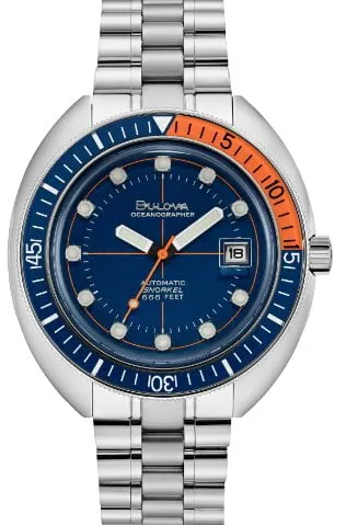 Bulova Archive 96B321 44mm Stainless steel Blue