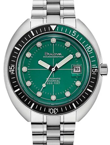 Bulova Archive 96B322 44mm Stainless steel Green