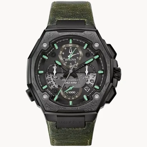 Bulova Precisionist 98B355 Stainless steel Black