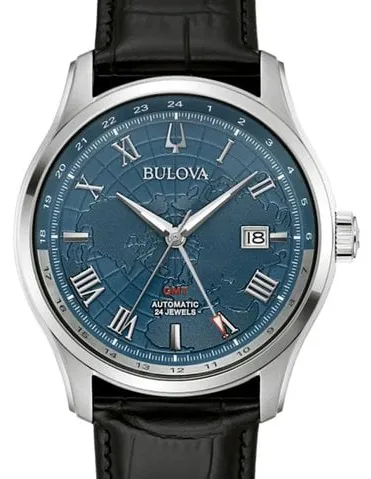 Bulova Wilton 96B385 43mm Stainless steel Blue