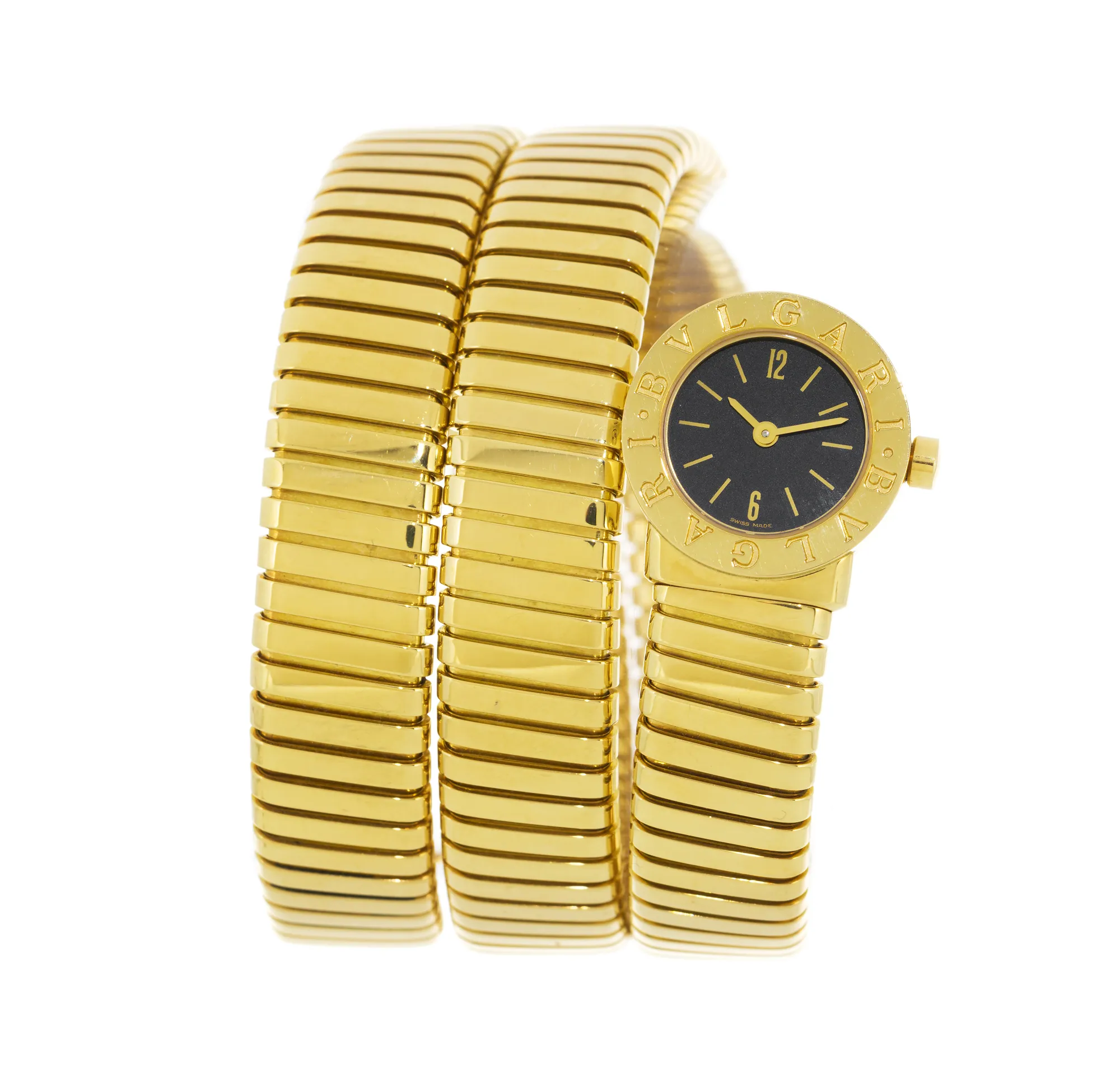 Bulgari Bulgari BB191T Yellow gold Black