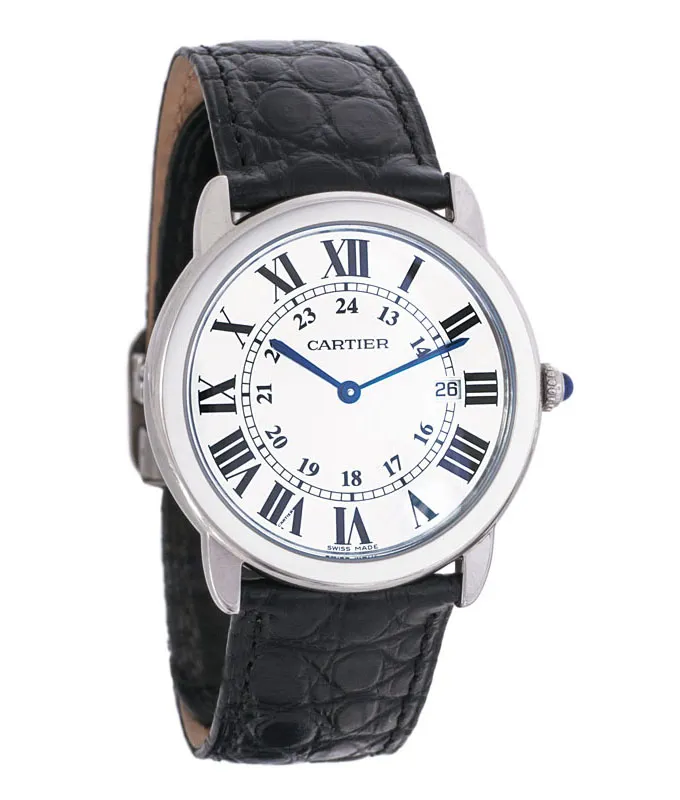 Cartier Ballon Bleu 2934 36mm Stainless steel White