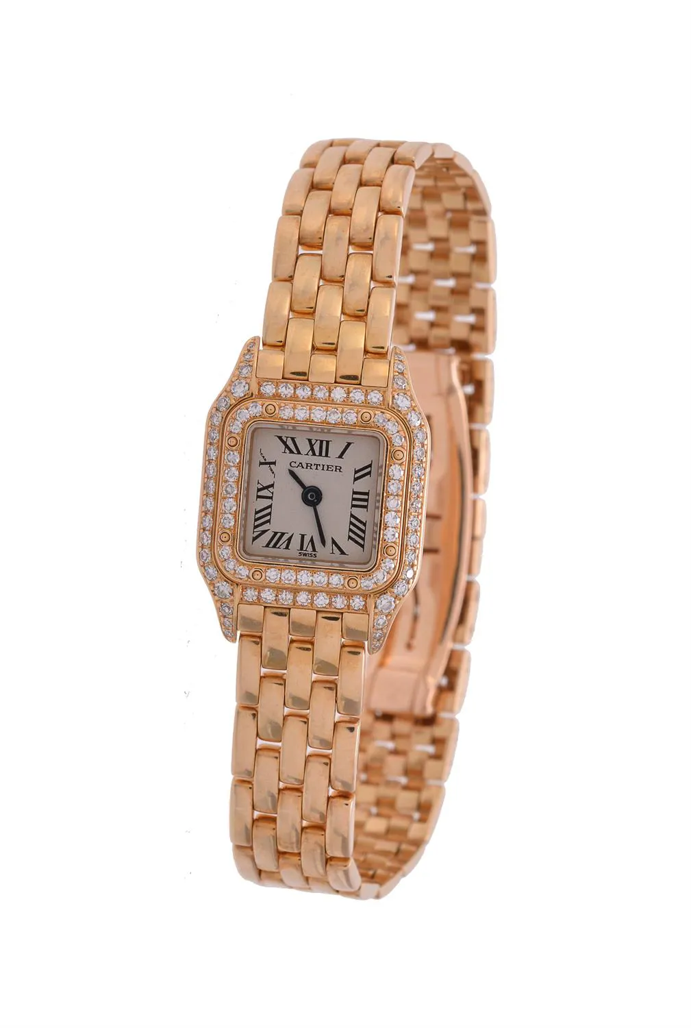 Cartier Panthère 1131 17mm Yellow gold Silver