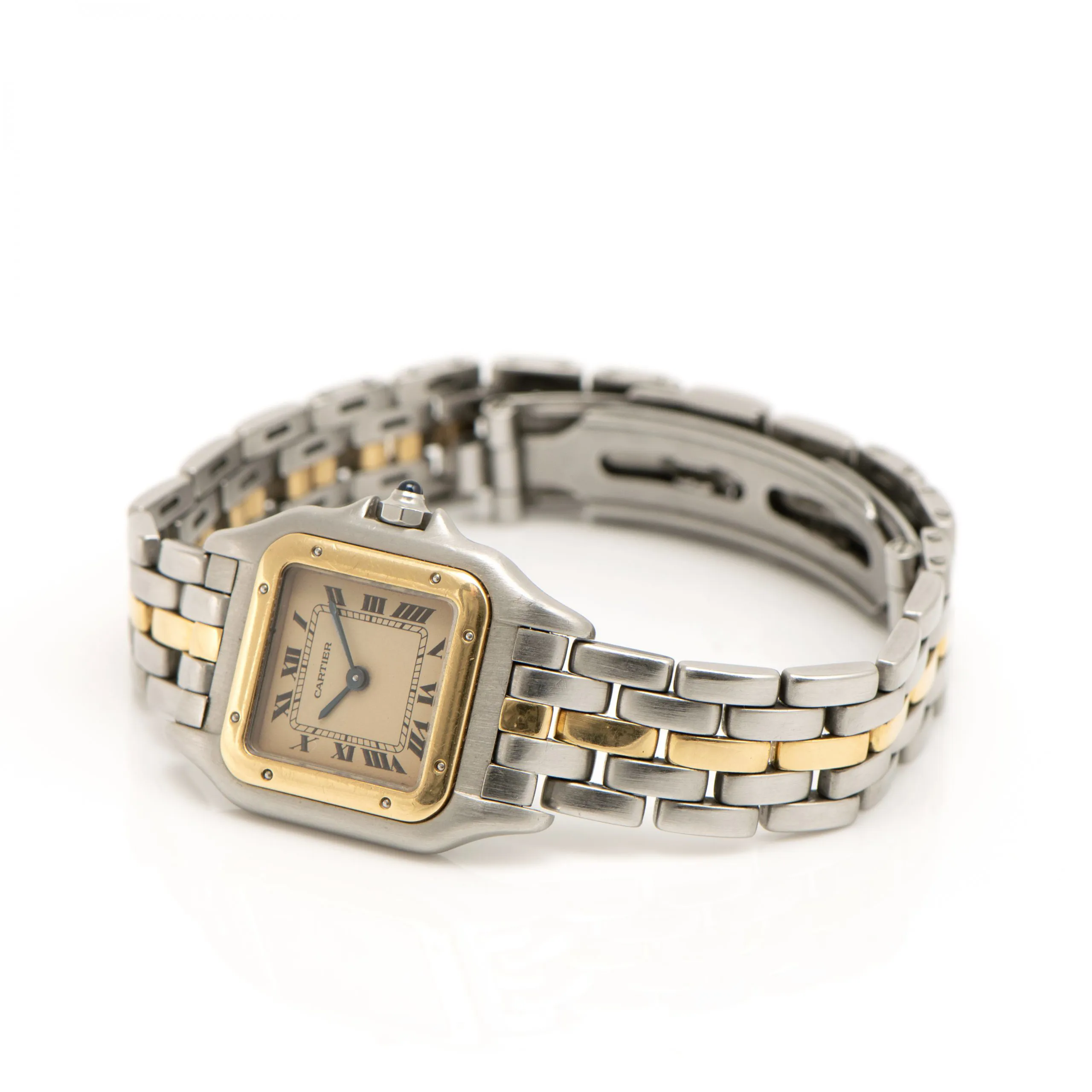 Cartier Panthère 166921 Yellow gold and Stainless steel Cream 2