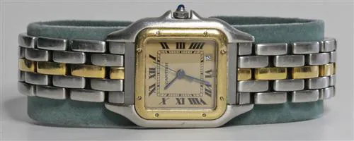 Cartier Panthère 187949 26.5mm Yellow gold and stainless steel Champagne