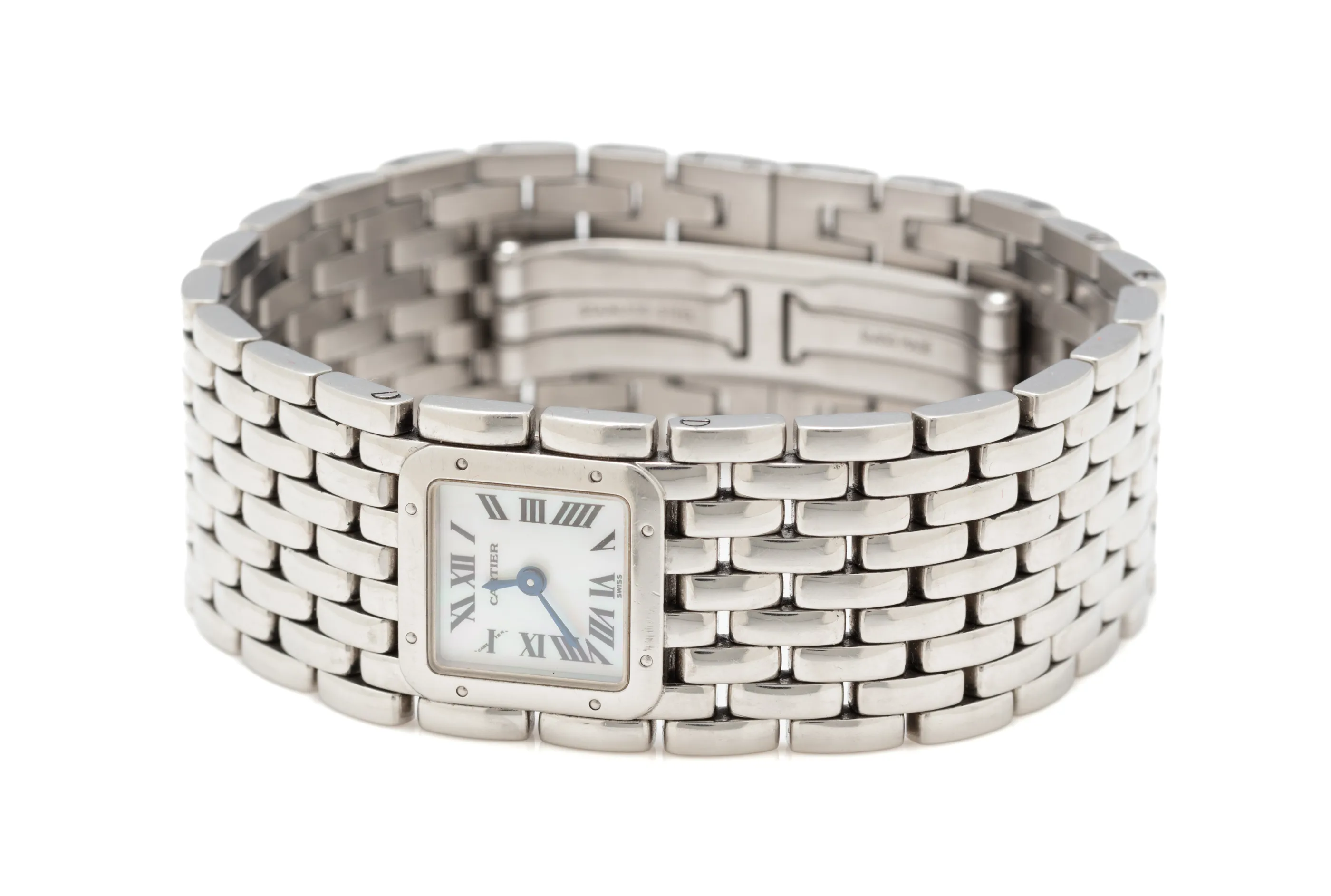 Cartier Panthère 2420 21mm Stainless steel Mother-of-pearl