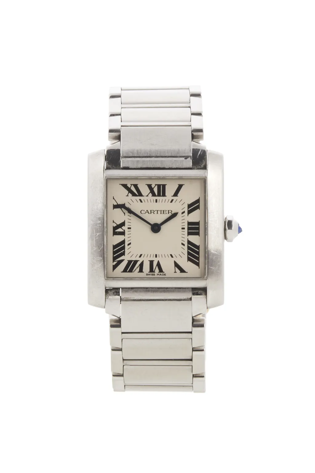 Cartier Tank 3751 30mm Stainless steel Silver