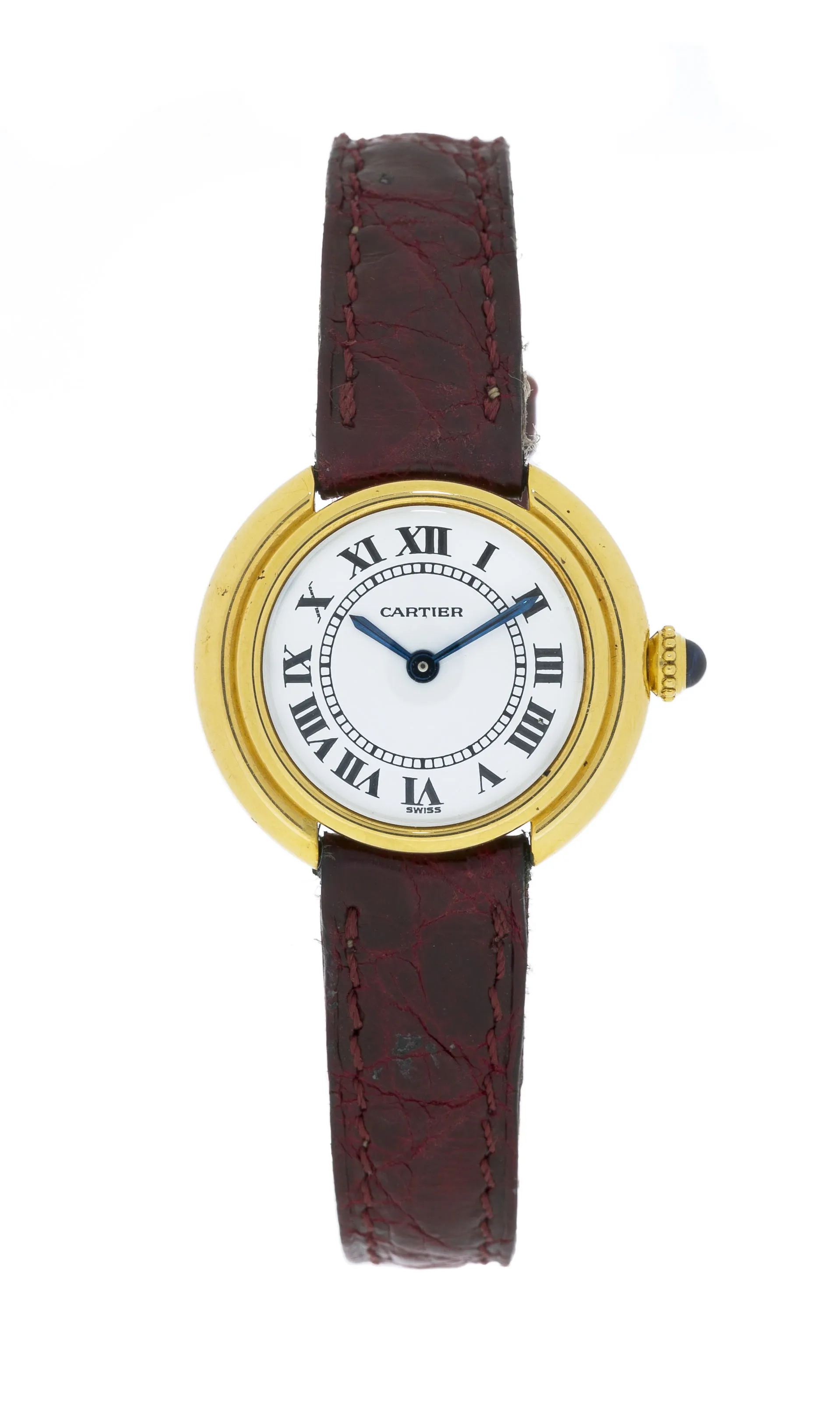 Cartier Vendôme 67081 26mm Yellow gold White