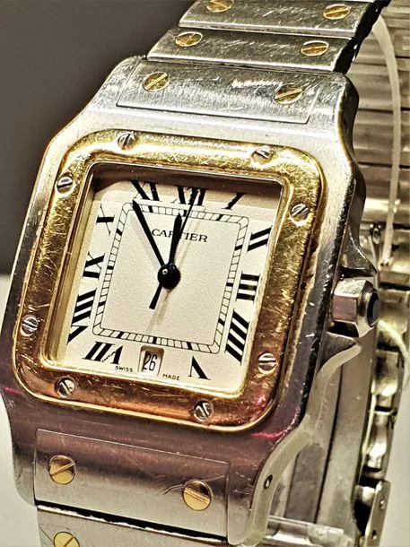 Cartier 187901 30mm Yellow gold and Stainless steel Gray