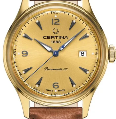 Certina Heritage Collection C038.407.36.367.00 41mm Gold/steel Gold