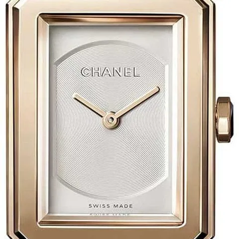 Chanel Boy-Friend H6587 21.5mm Rose gold Silver