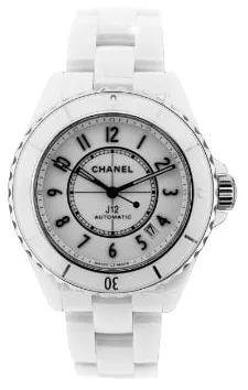 Chanel J12 H5700 38mm White ceramic White